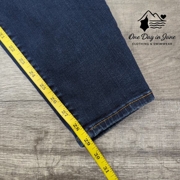 Kut from the Kloth Plus Size Skinny Ankle Jeans Size 16W - Picture 5 of 6